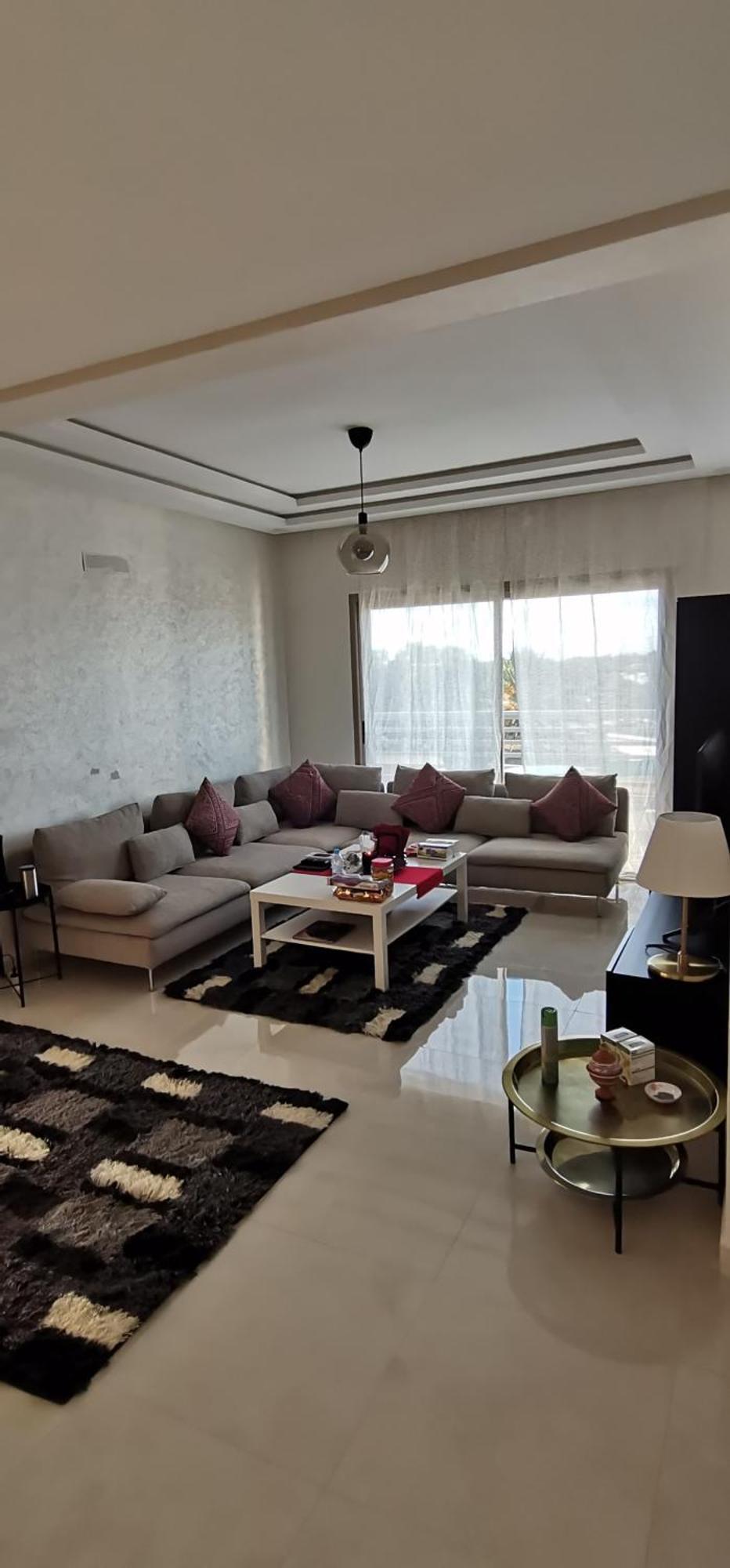Grand Appartement Vue Golf A 2 Min De La Plage Bouznika Bagian luar foto